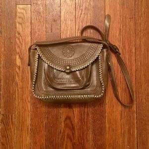 Patricia Nash leather shoulder/cross-body bag